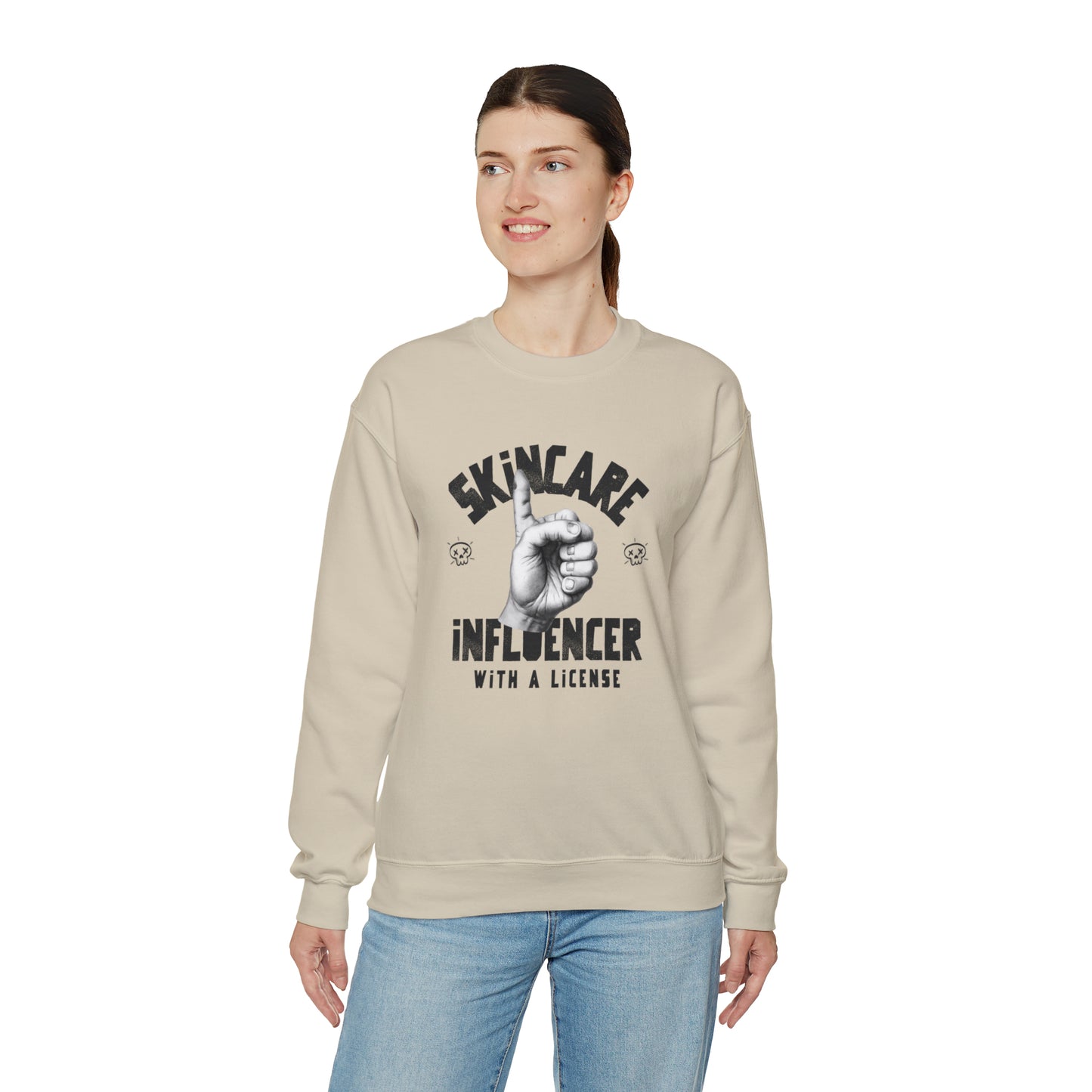 Skincare Influencer - Crewneck Sweatshirt