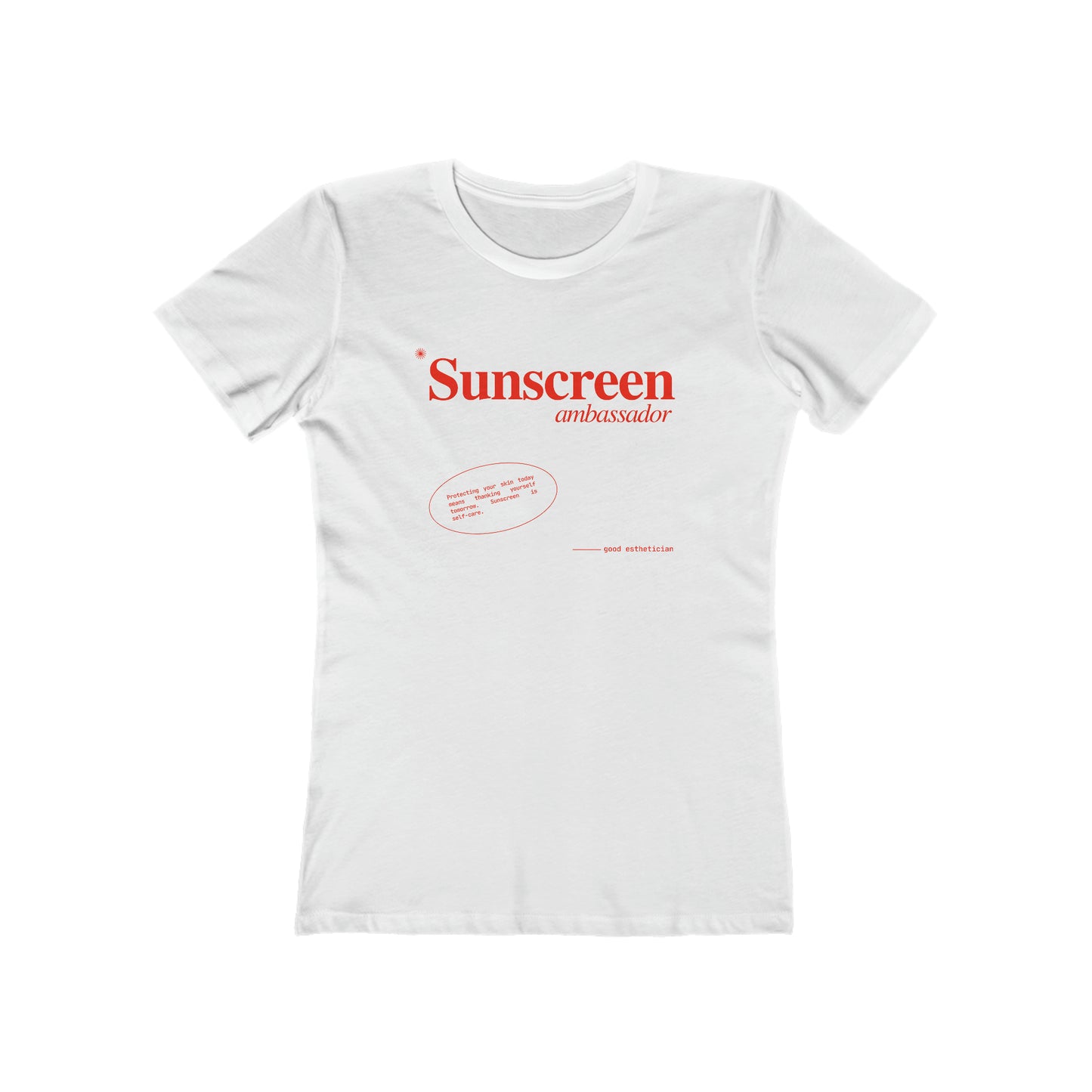 Sunscreen Ambassador - Boyfriend Tee