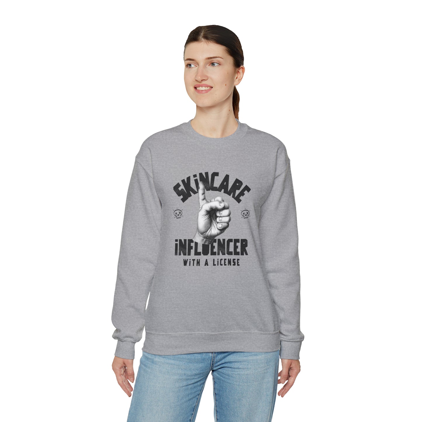 Skincare Influencer - Crewneck Sweatshirt