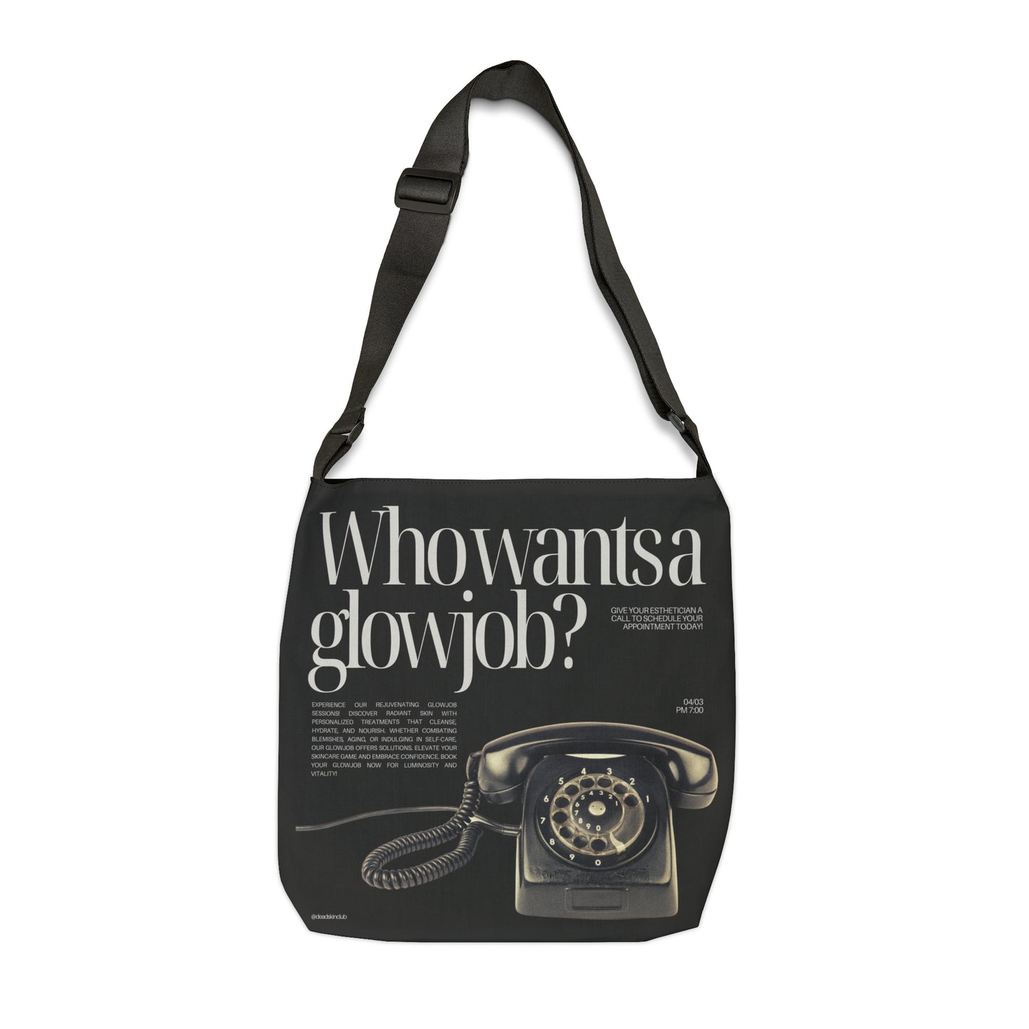 Glowjob Glamour Tote Bag