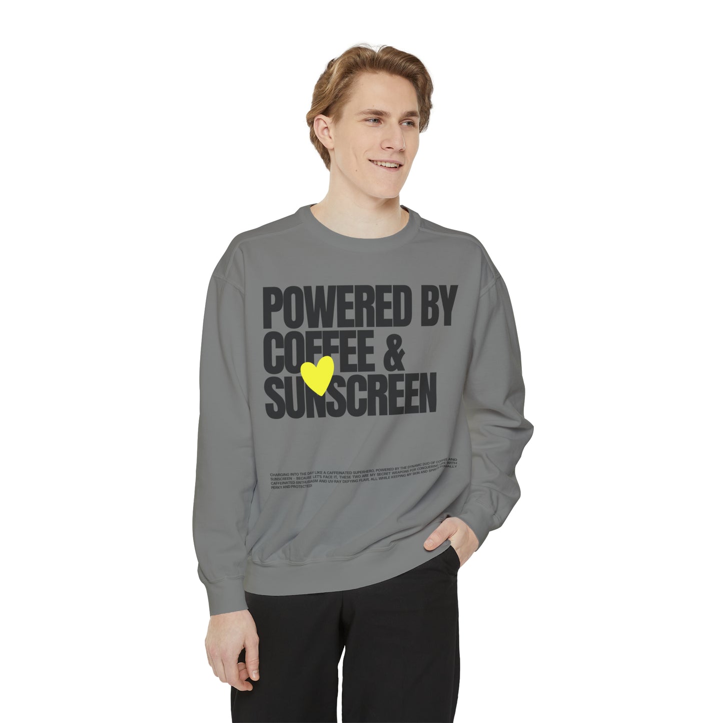 Powered by Coffee and Sunscreen - Esthetician Sweatshirt | Esthetician Gift