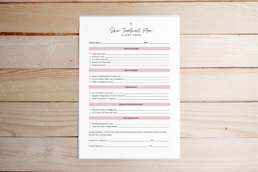 Essential Esthetician Forms Bundle