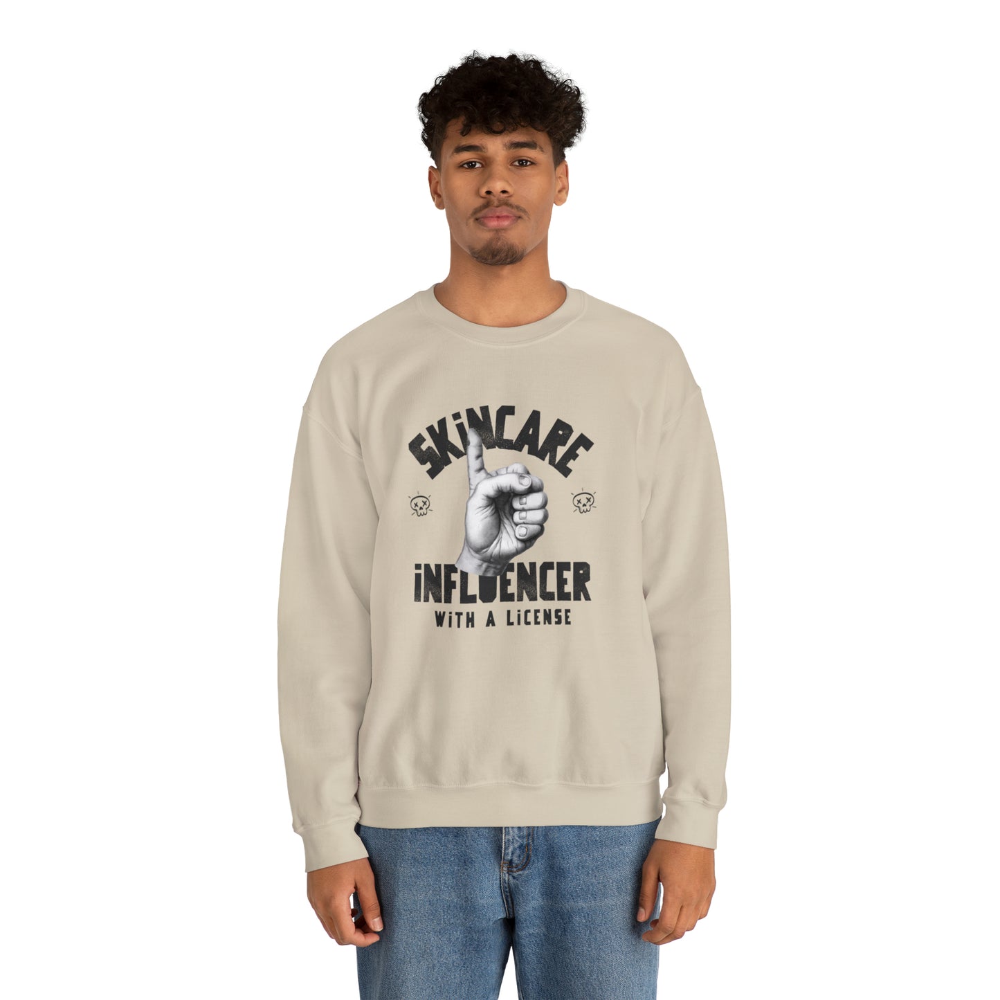 Skincare Influencer - Crewneck Sweatshirt