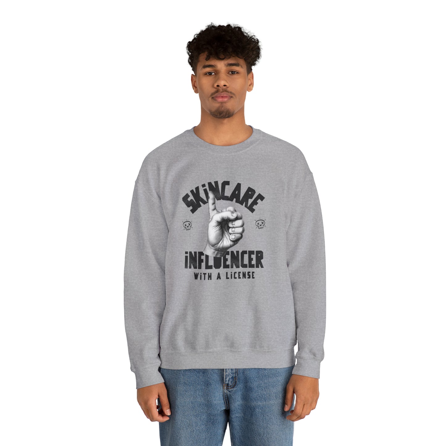 Skincare Influencer - Crewneck Sweatshirt