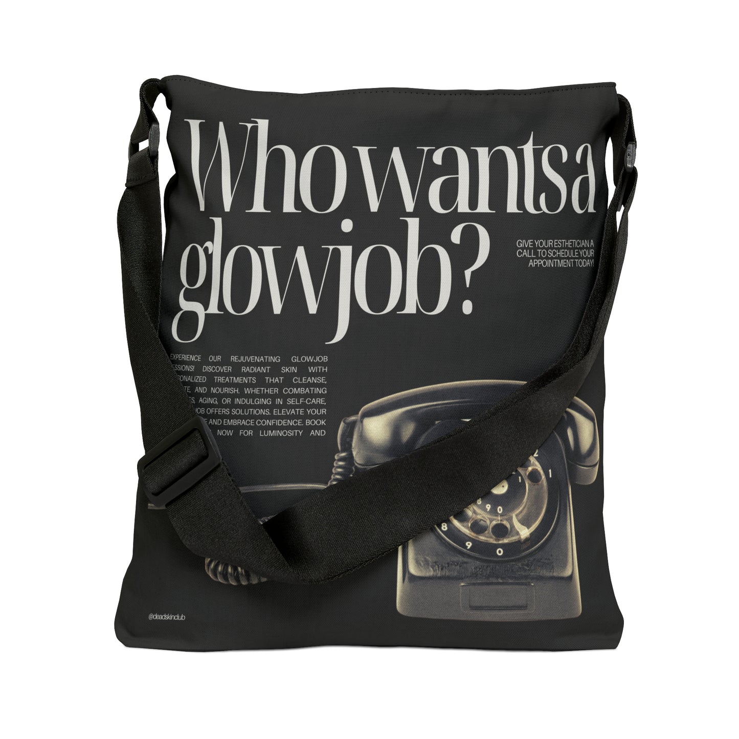 Glowjob Glamour Tote Bag