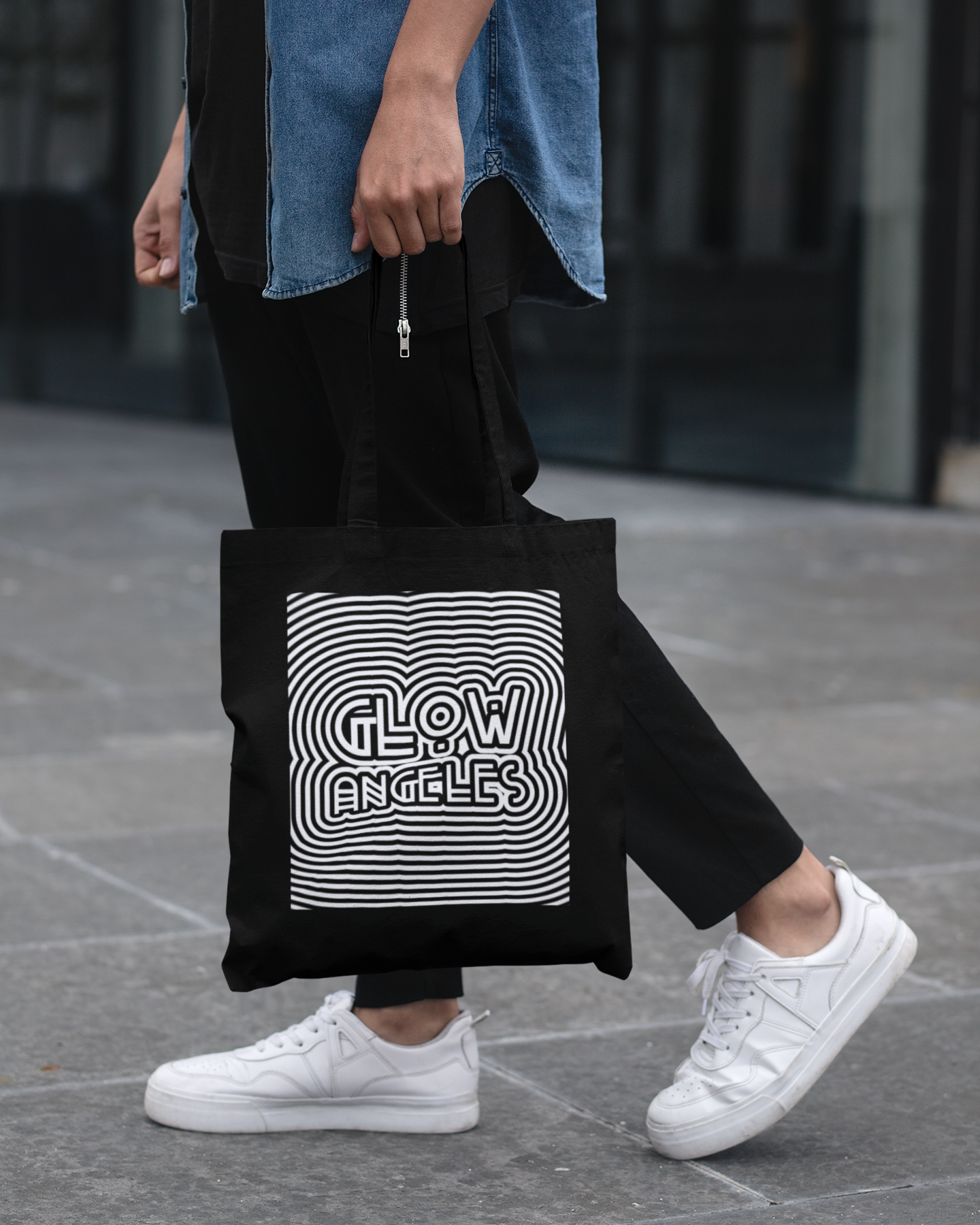 Glow Angeles - Eco Tote Bag